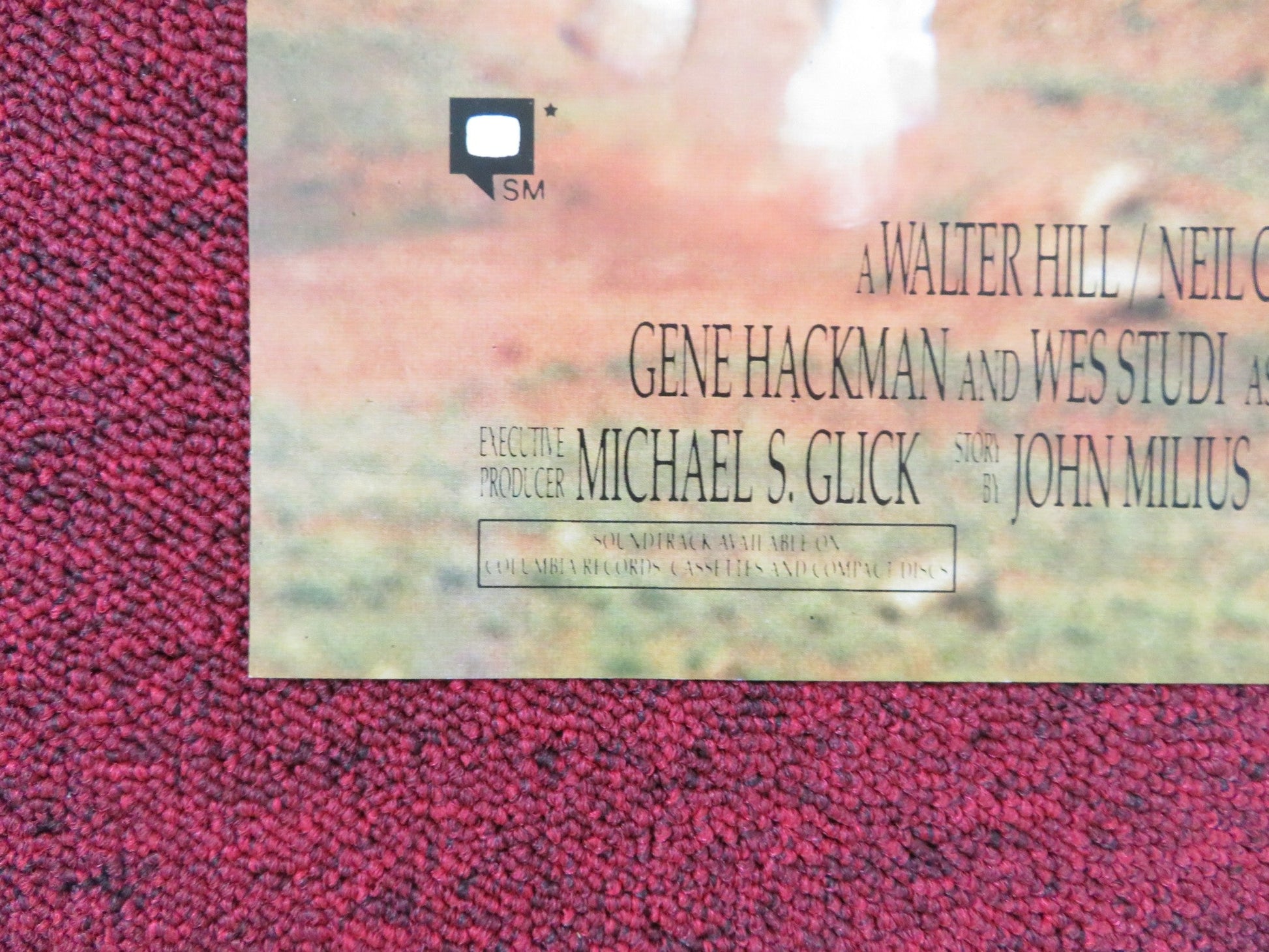 GERONIMO: AN AMERICAN LEGEND VHS VIDEO POSTER GENE HACKMAN ROBERT DUVALL 1993 Rendezvous Cinema Movie posters