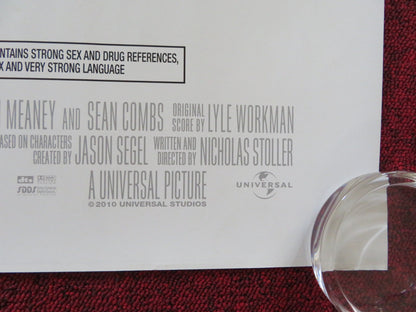 GET HIM TO THE GREEK UK QUAD ROLLED POSTER RUSSELL BRAND ROSE BYRNE 2010 Rendezvous Cinema Movie posters