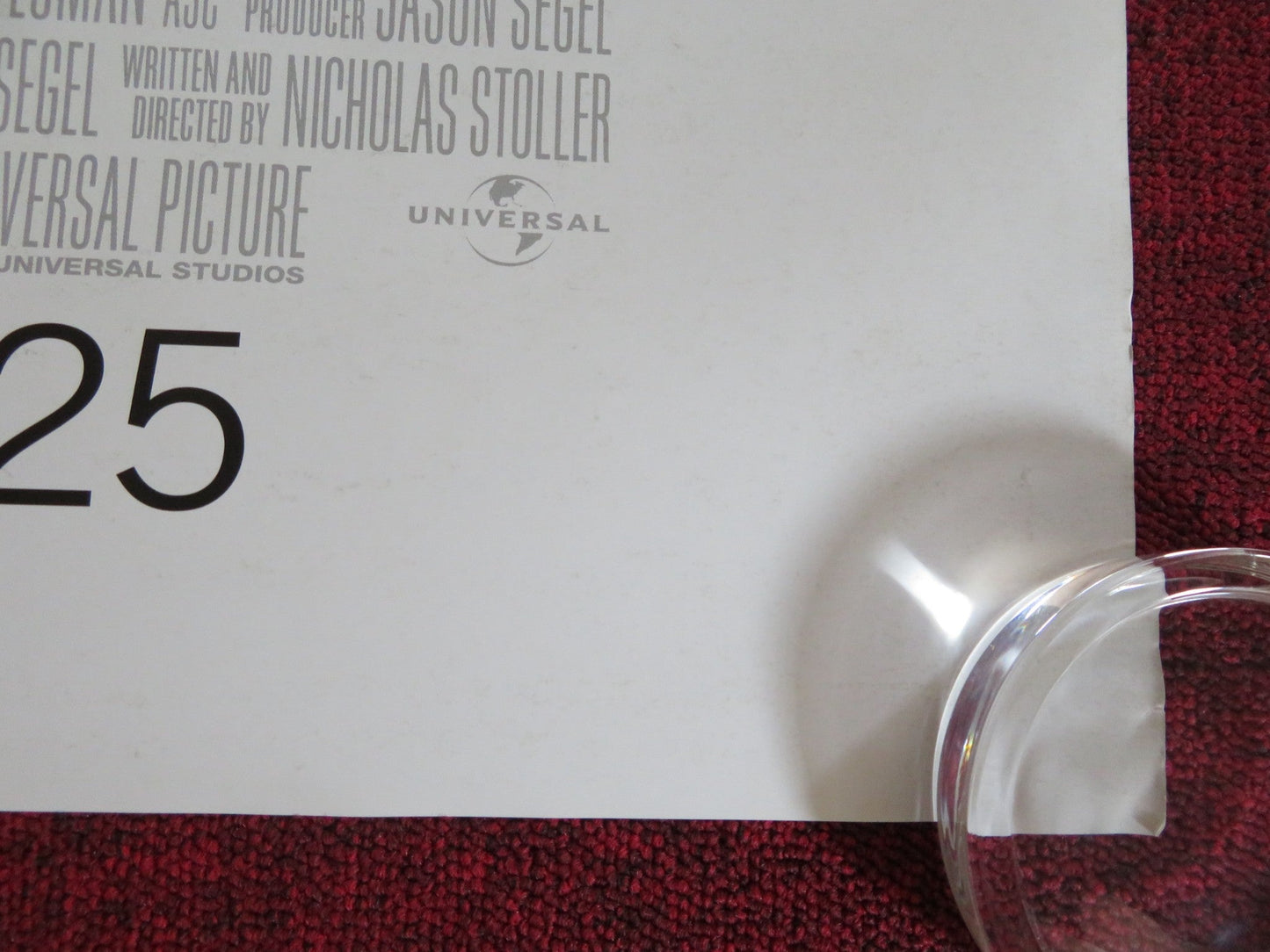 GET HIM TO THE GREEK US ONE SHEET ROLLED POSTER RUSSELL BRAND ROSE BYRNE 2010 Rendezvous Cinema Movie posters