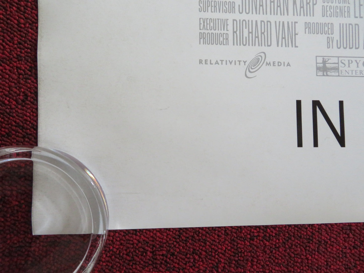 GET HIM TO THE GREEK US ONE SHEET ROLLED POSTER RUSSELL BRAND ROSE BYRNE 2010 Rendezvous Cinema Movie posters