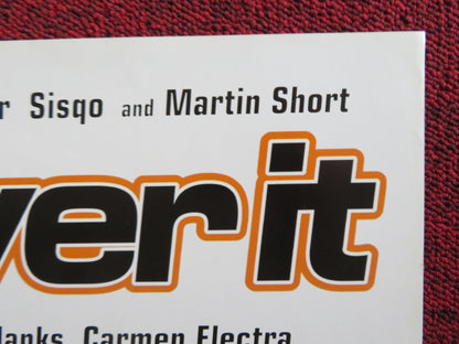 GET OVER IT VHS VIDEO POSTER KIRSTEN DUNST BEN FOSTER 2001 Rendezvous Cinema Movie posters