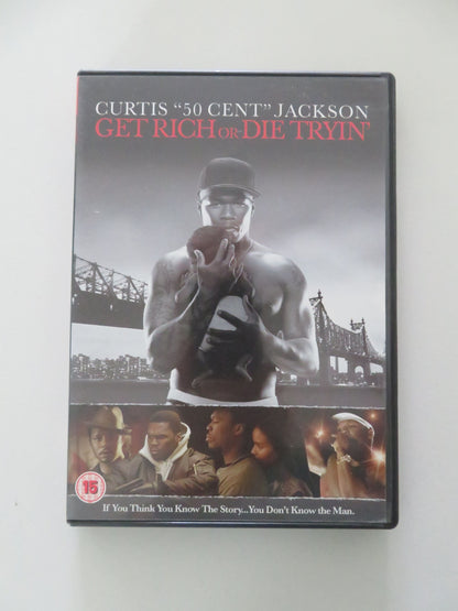 Get Rich or Die Tryin' (DVD) 50 Cent Terrence Howard 2005 Region 2 Movie posters