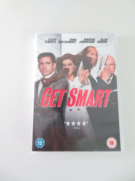 Get Smart (DVD) Steve Carell Anne Hathaway 2008 Region 2 Movie posters