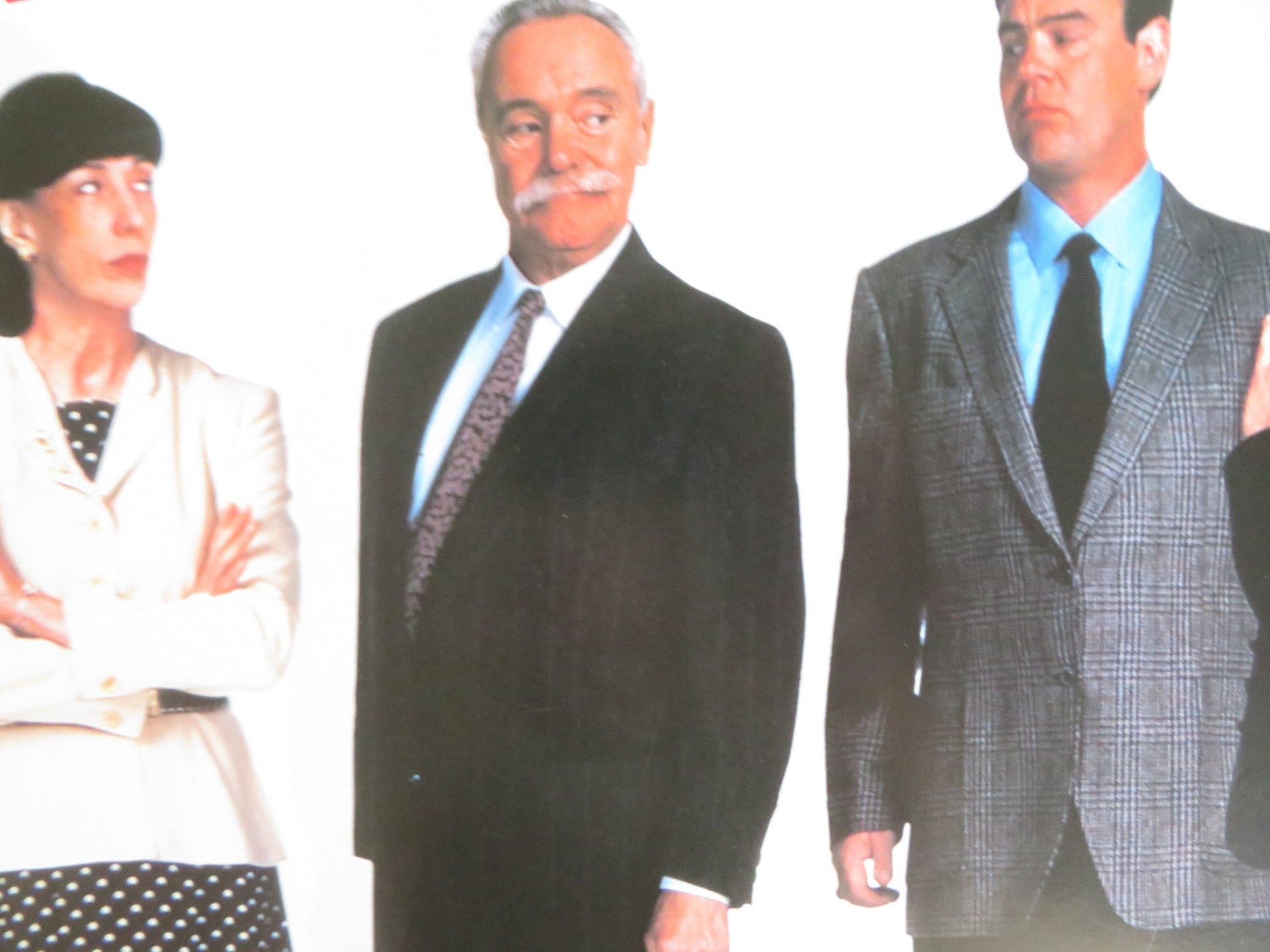 GETTING AWAY WITH MURDER VHS VIDEO POSTER DAN AYKROYD LILY TOMLIN 1996 Rendezvous Cinema Movie posters