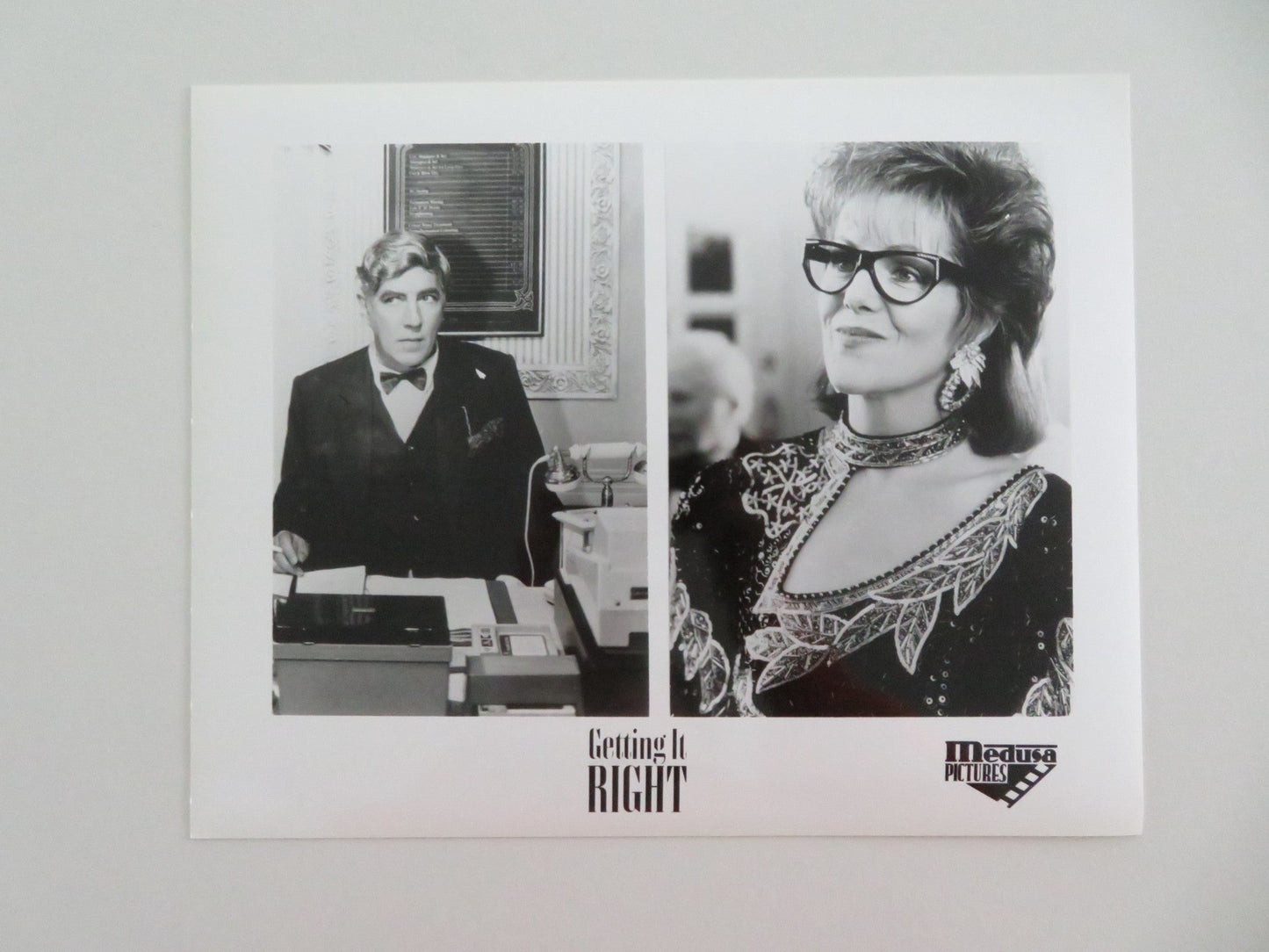 GETTING IT RIGHT MOVIE STILL PHOTO LOT OF 3 JANE HORROCKS PETER COOK 1989 - Rendezvous Cinema
