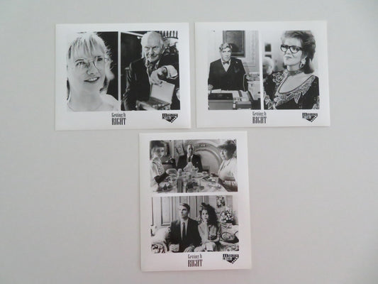 GETTING IT RIGHT MOVIE STILL PHOTO LOT OF 3 JANE HORROCKS PETER COOK 1989 - Rendezvous Cinema