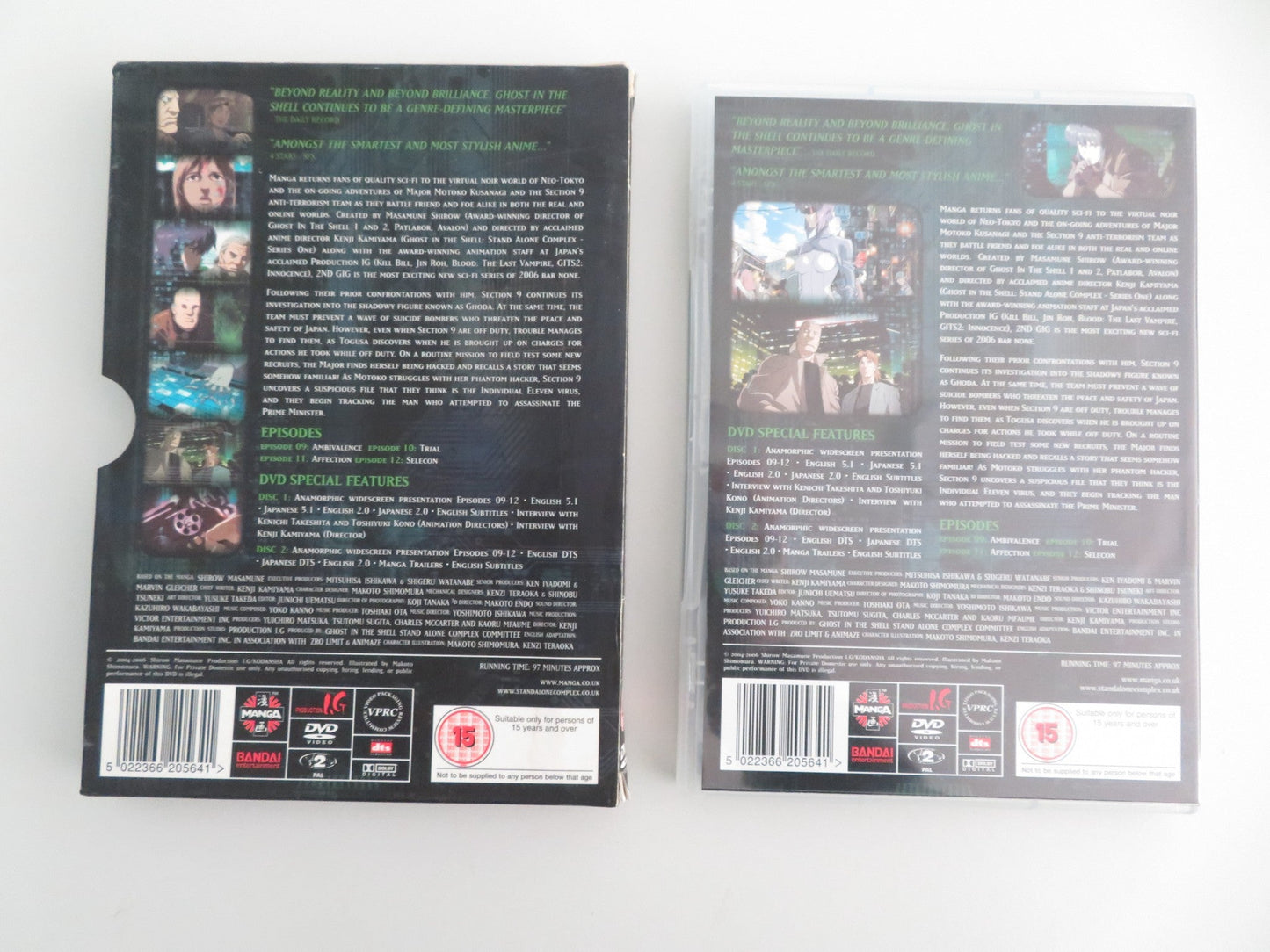 Ghost in the Shell - Stand Alone Complex 2nd Gig Vol. 3 (DVD) 2005 Region 2 Movie posters