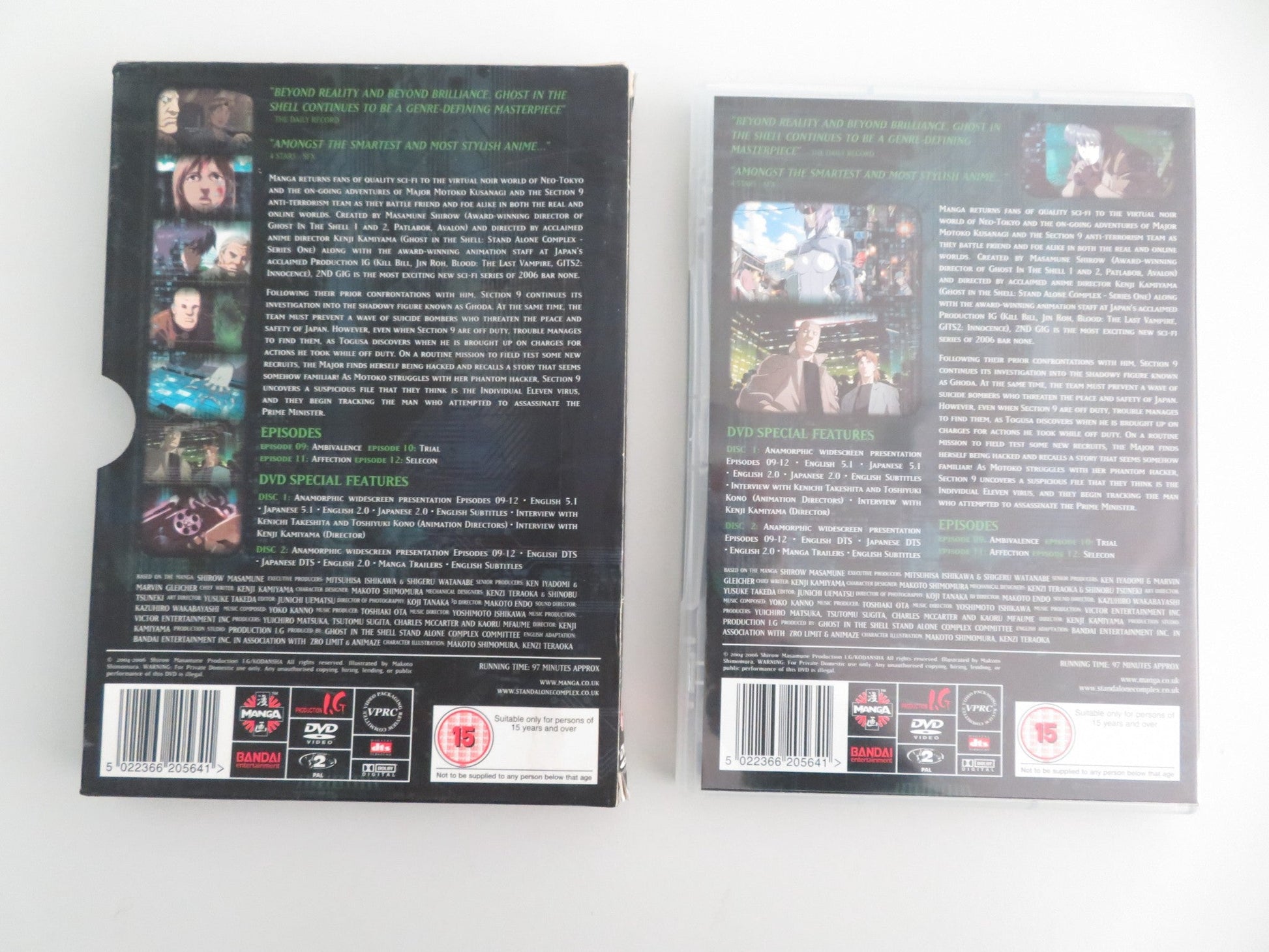 Ghost in the Shell - Stand Alone Complex 2nd Gig Vol. 3 (DVD) 2005 Region 2 Movie posters