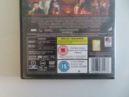 GHOST RIDER - EXTENDED CUT (DVD) NICOLAS CAGE EVA MENDES 2007 REGION 2 Movie posters