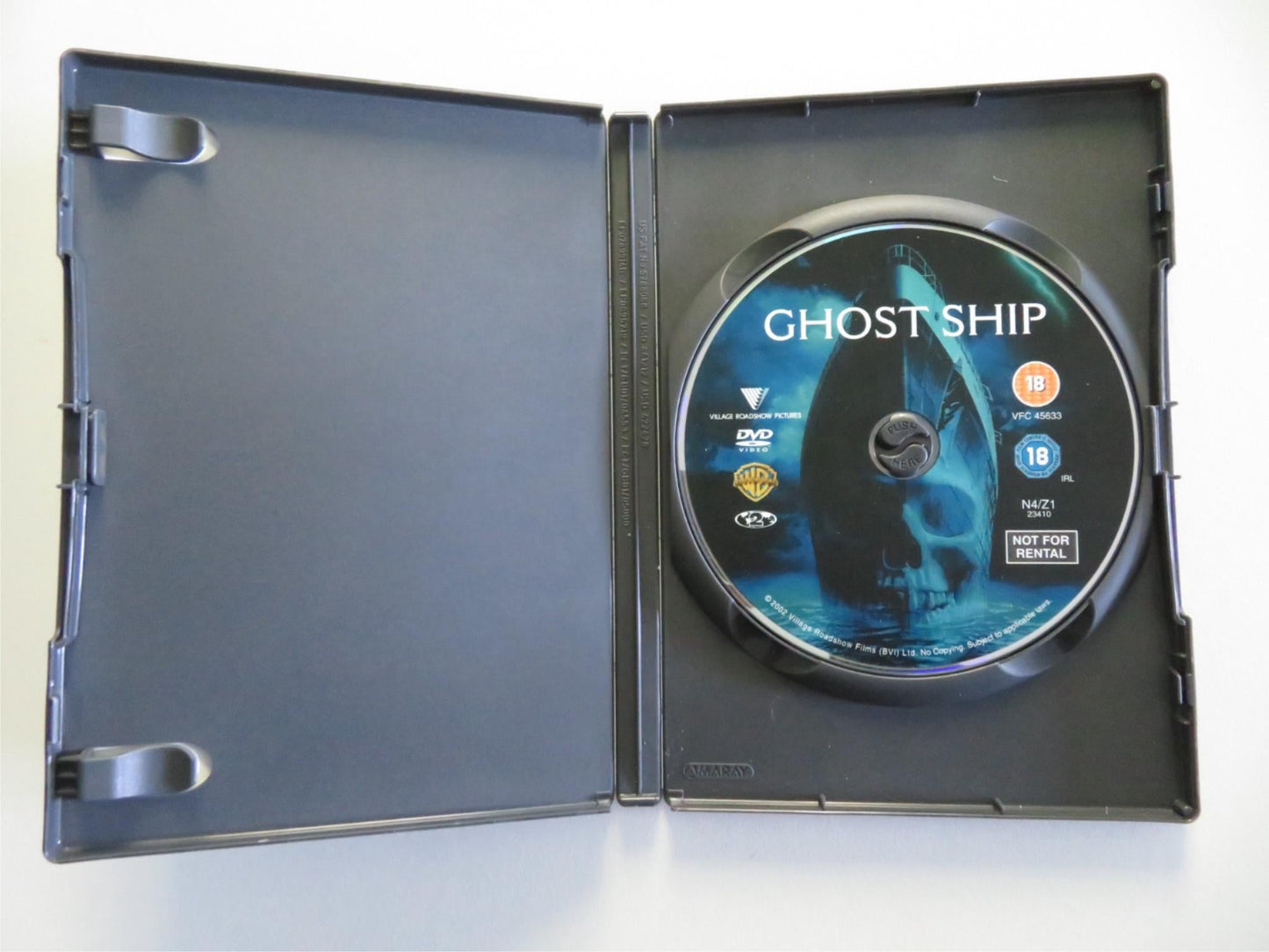 GHOST SHIP - B (DVD) KARL URBAN GABRIEL BYRNE 2002 REGION 2 Movie posters