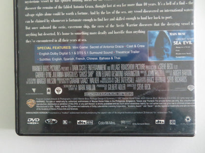 GHOST SHIP (DVD) GABRIEL BYRNE KARL URBAN 2002 REGION 1 Movie posters