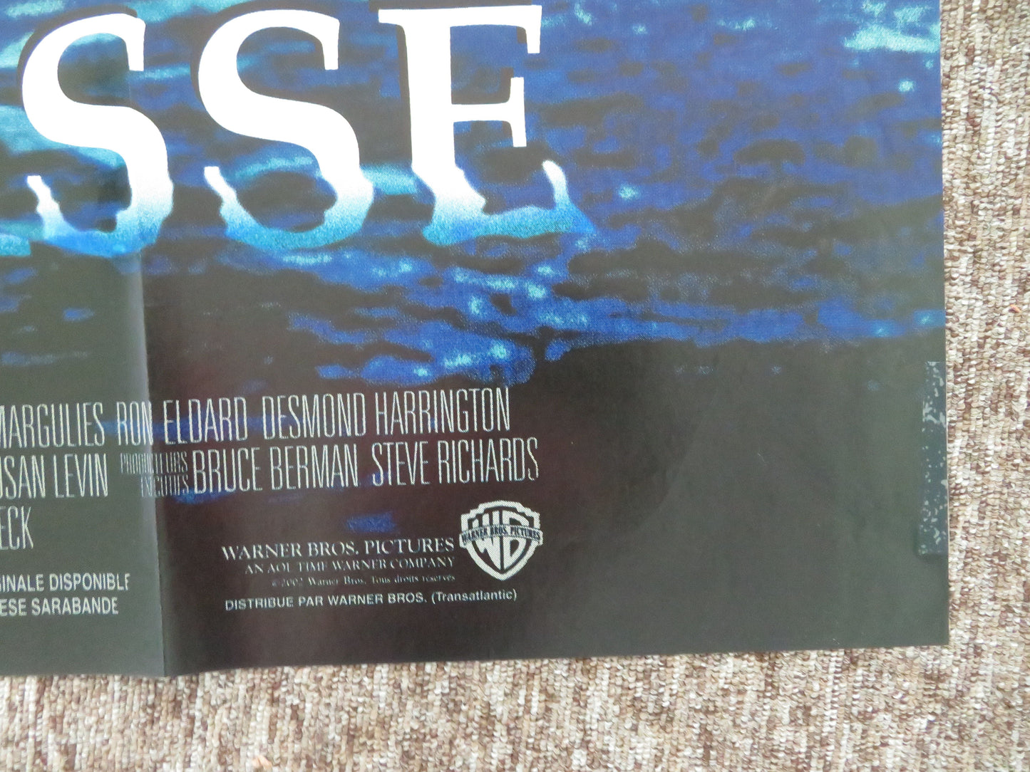 Ghost Ship French Grande Poster Gabriel Byrne Karl Urban 2003 Movie posters