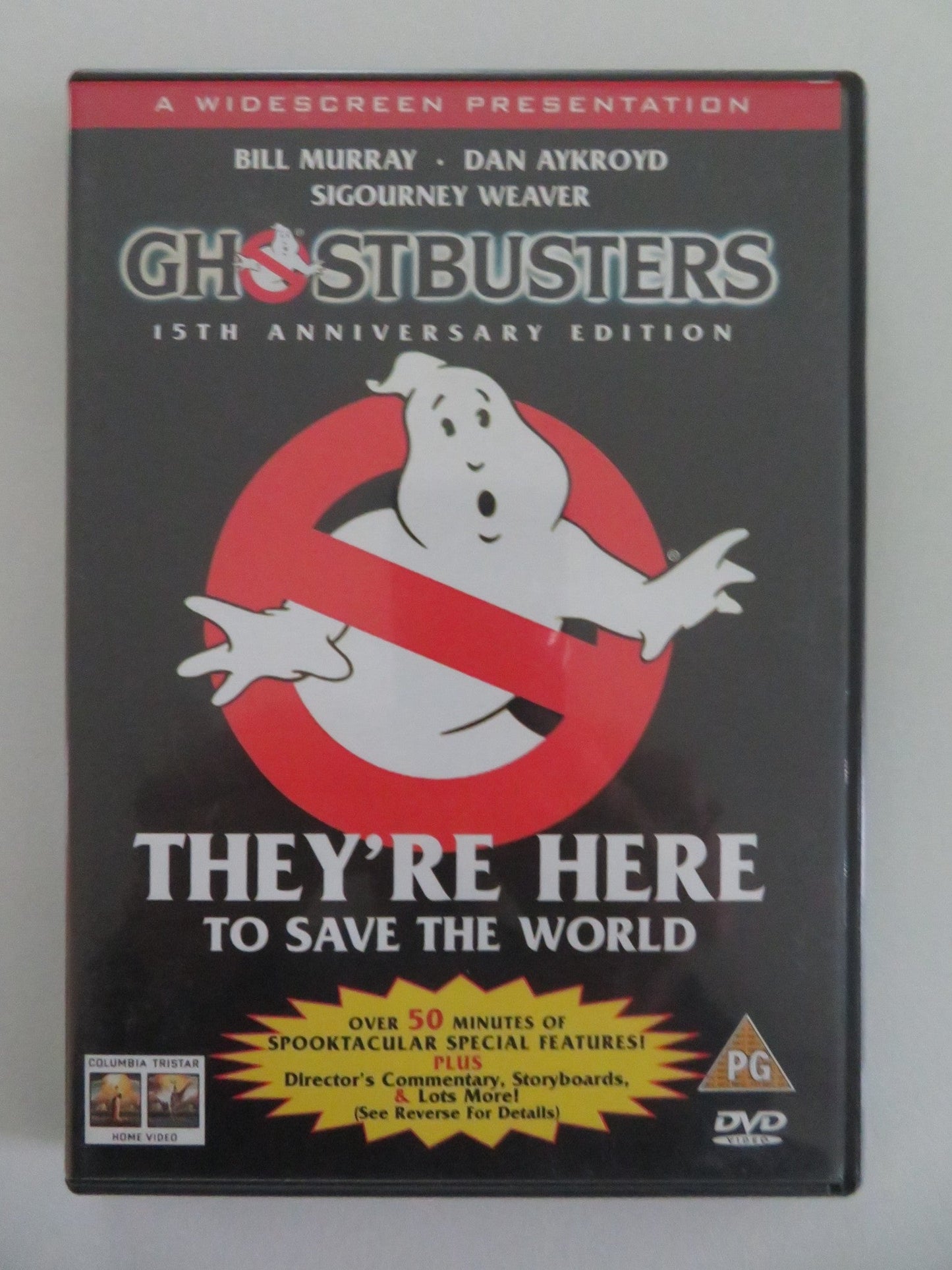 GHOSTBUSTERS - 15TH ANNIVERSARY EDITION (DVD) AYKROYD MURRAY 1984 REGION 2 Movie posters
