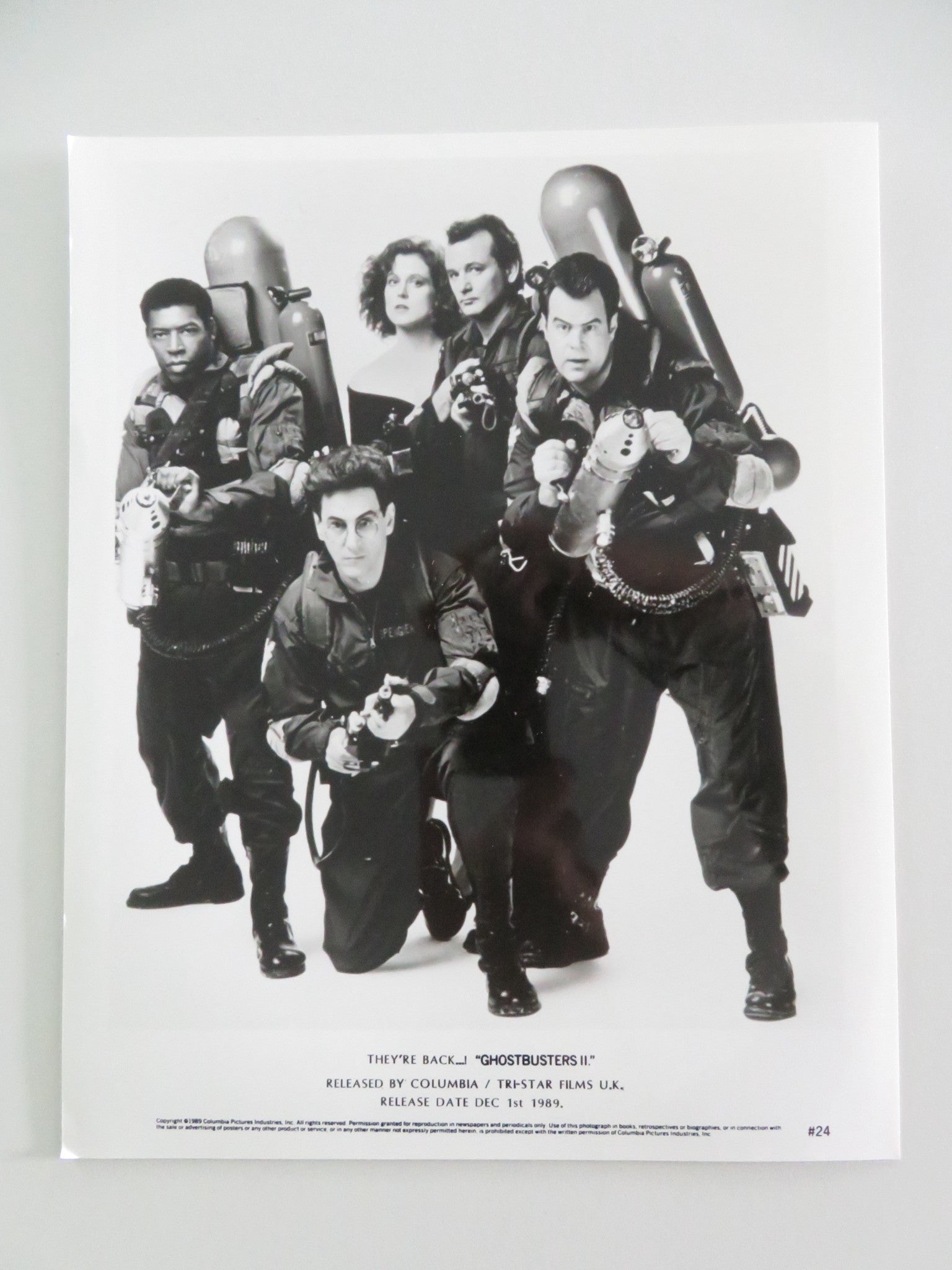 GHOSTBUSTERS II MOVIE STILL PHOTO LOT OF 11 BILL MURRAY DAN AYKROYD RAMIS 1989 Movie posters