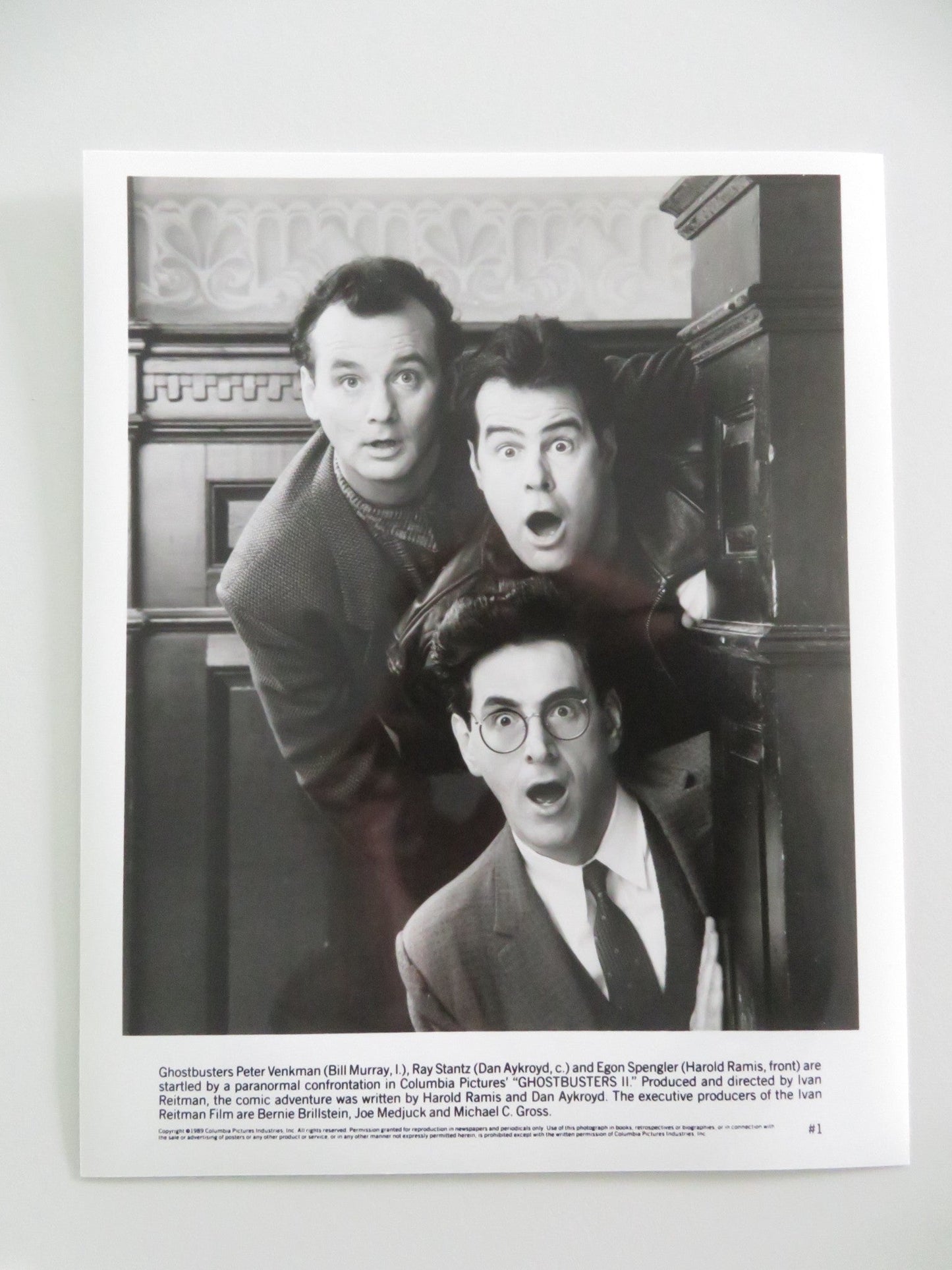 GHOSTBUSTERS II MOVIE STILL PHOTO LOT OF 11 BILL MURRAY DAN AYKROYD RAMIS 1989 Movie posters