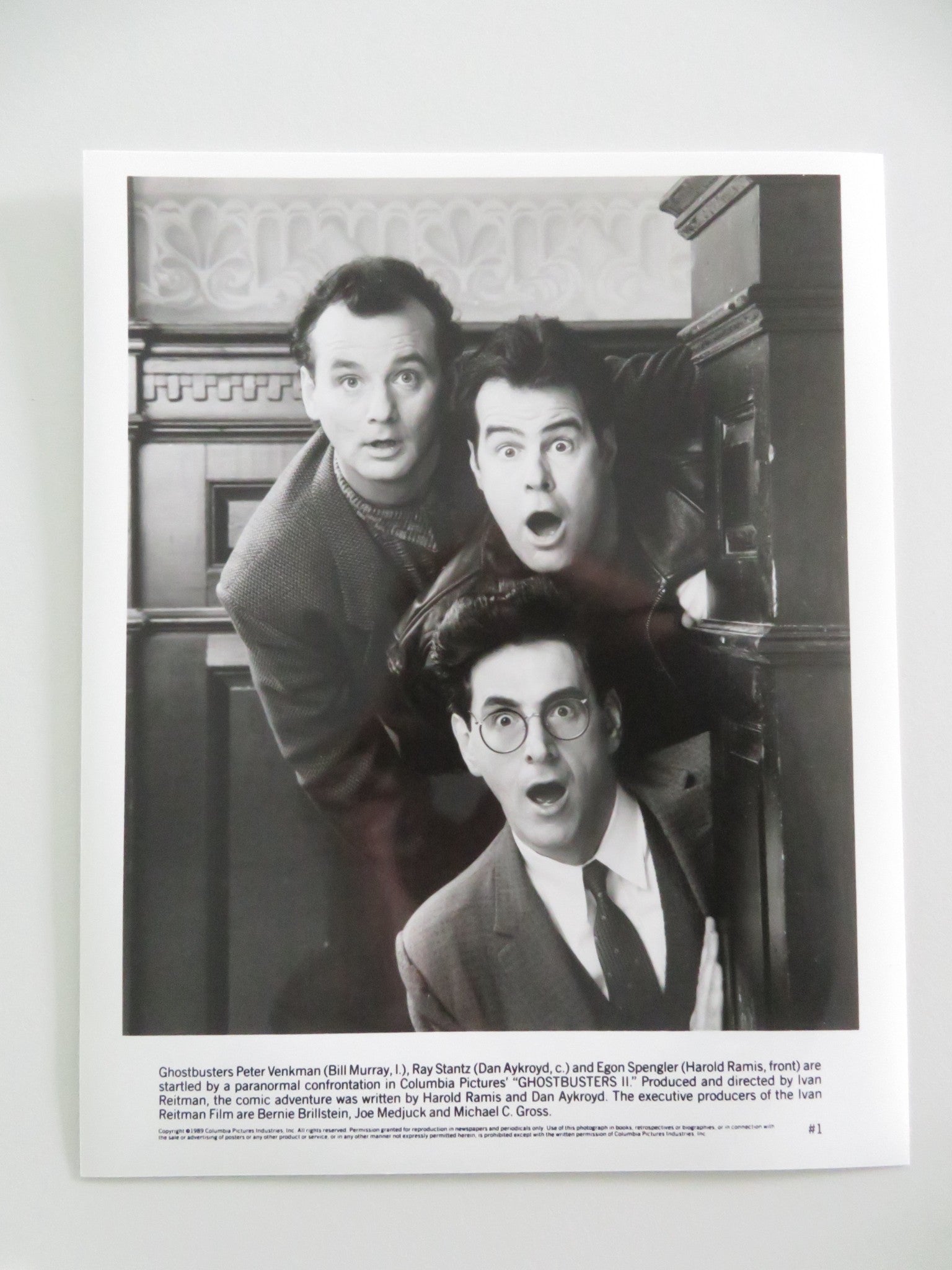 GHOSTBUSTERS II MOVIE STILL PHOTO LOT OF 11 BILL MURRAY DAN AYKROYD RAMIS 1989 Movie posters