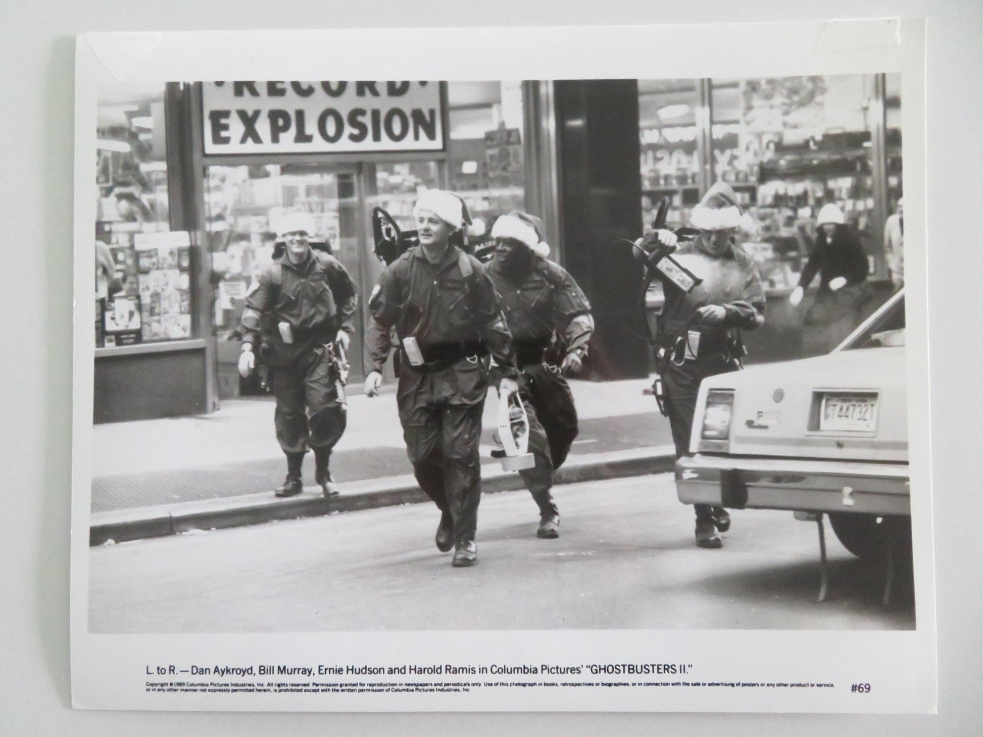 GHOSTBUSTERS II MOVIE STILL PHOTO LOT OF 11 BILL MURRAY DAN AYKROYD RAMIS 1989 Movie posters