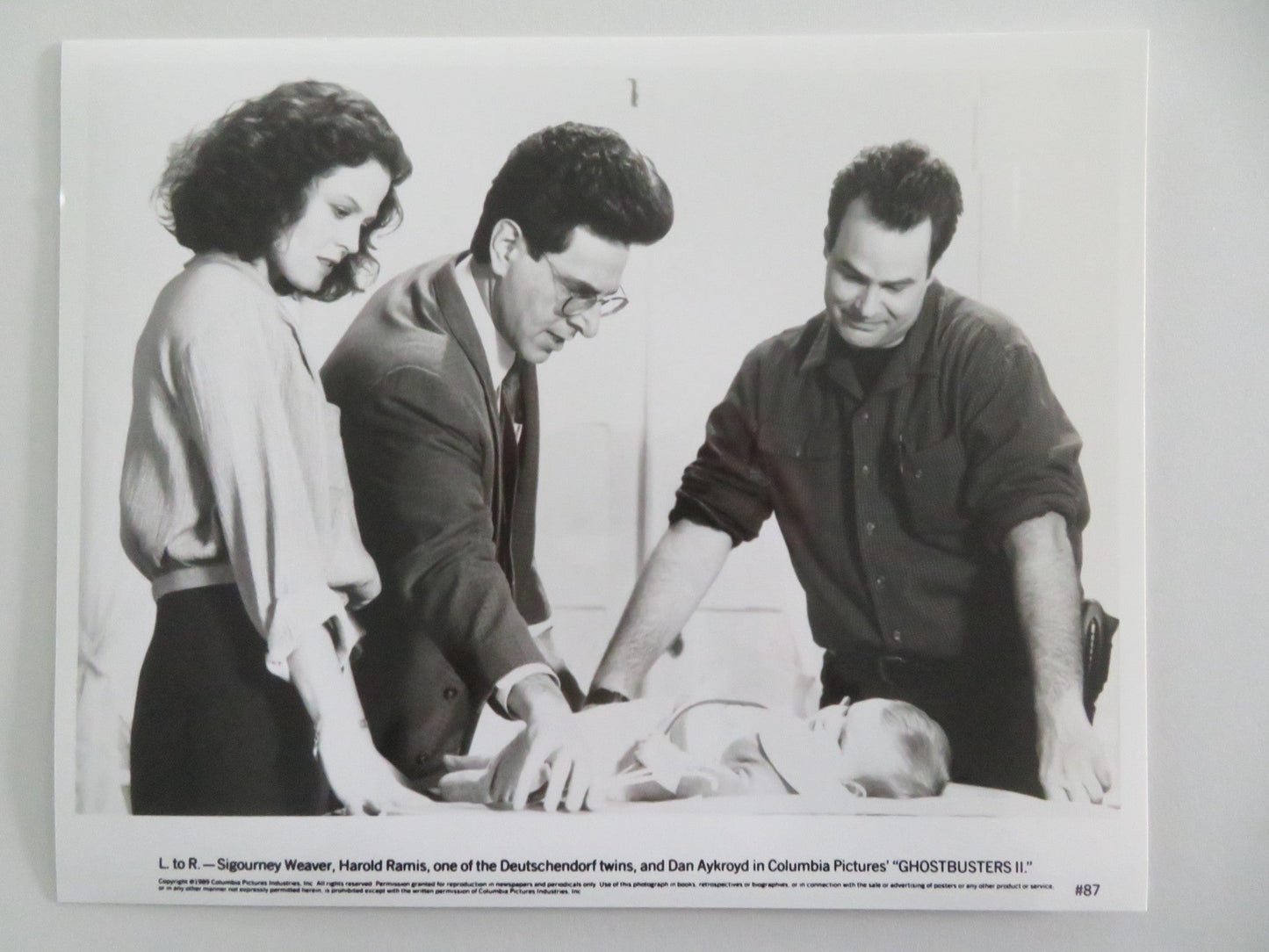 GHOSTBUSTERS II MOVIE STILL PHOTO LOT OF 11 BILL MURRAY DAN AYKROYD RAMIS 1989 Movie posters