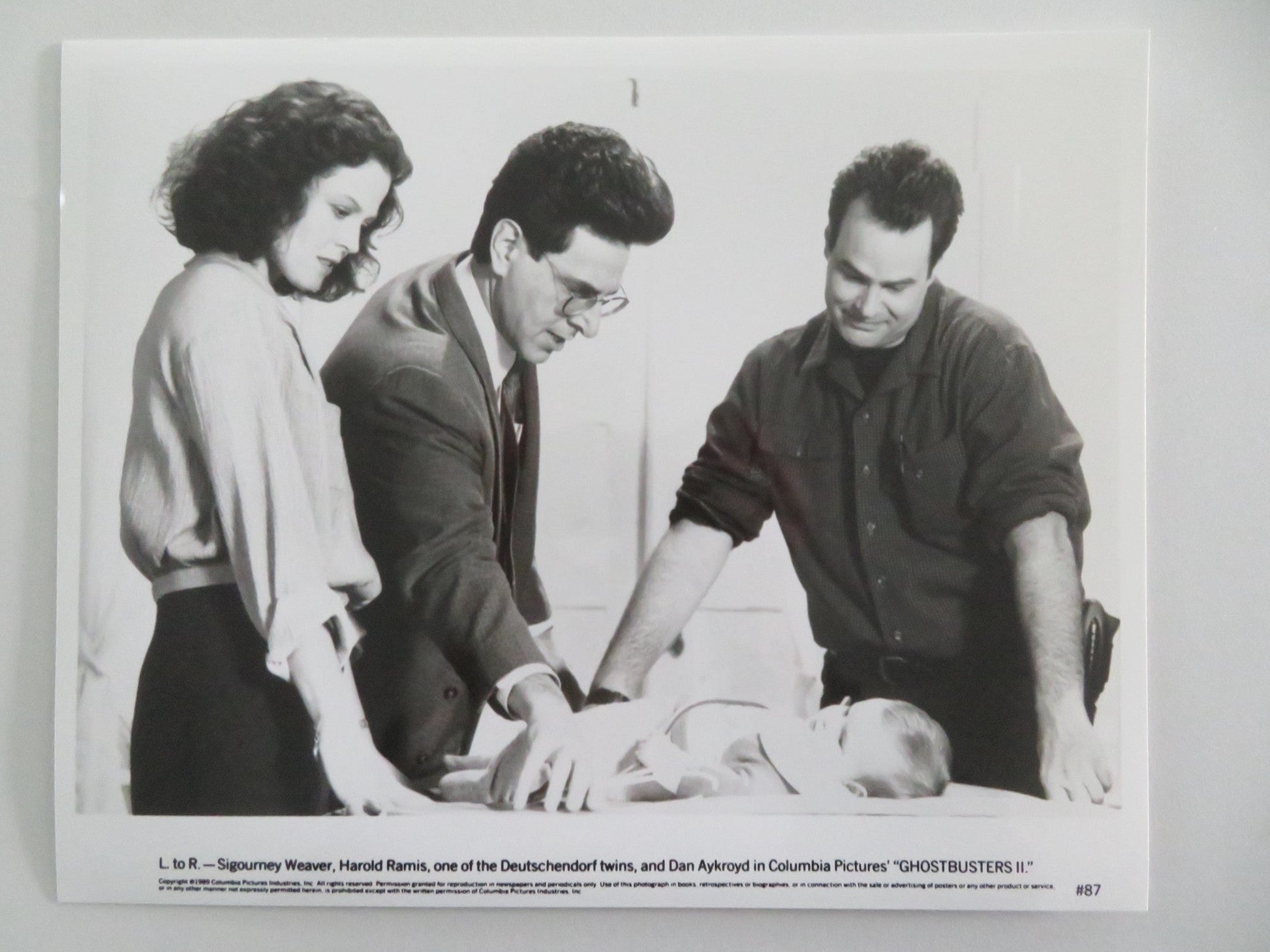 GHOSTBUSTERS II MOVIE STILL PHOTO LOT OF 11 BILL MURRAY DAN AYKROYD RAMIS 1989 Movie posters