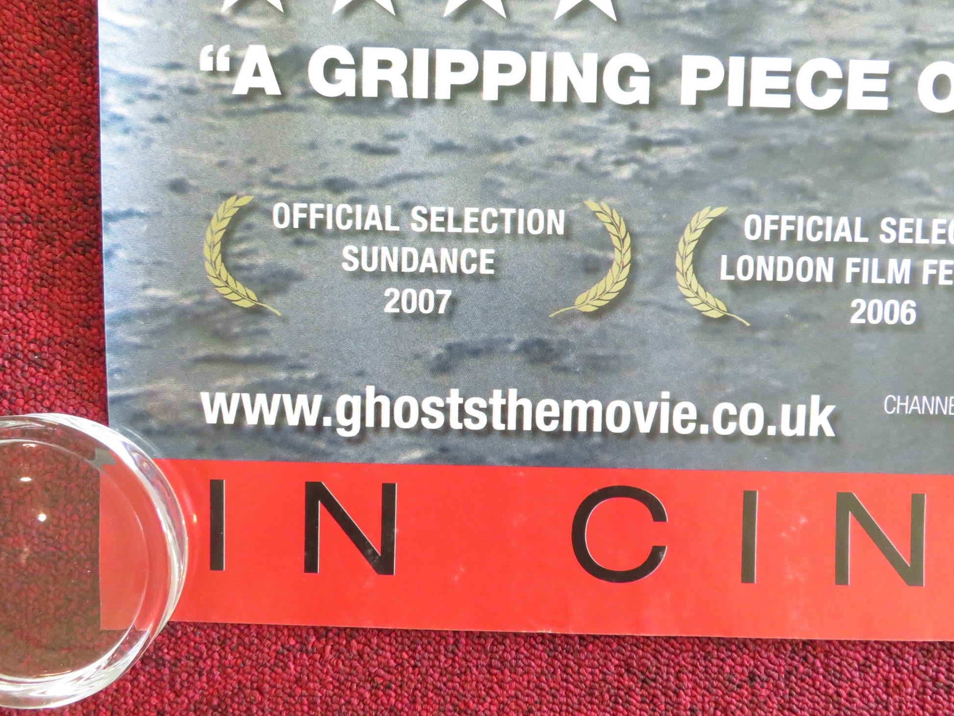 GHOSTS UK QUAD ROLLED POSTER ZHAN YU ZHE WEI 2006 - Rendezvous Cinema