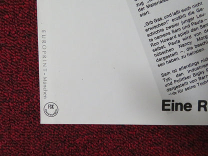 GIB GAS... UND LASST EUCH NICHT ERWISCHEN GERMAN A1 POSTER FOLDED R. HOWARD 1978 Rendezvous Cinema Movie posters