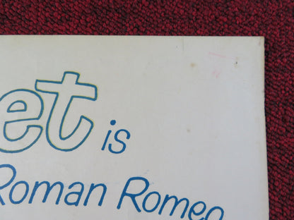 GIDGET GOES TO ROME US INSERT POSTER JAMES DARREN JESSIE ROYCE LANDS 1963 Rendezvous Cinema Movie posters