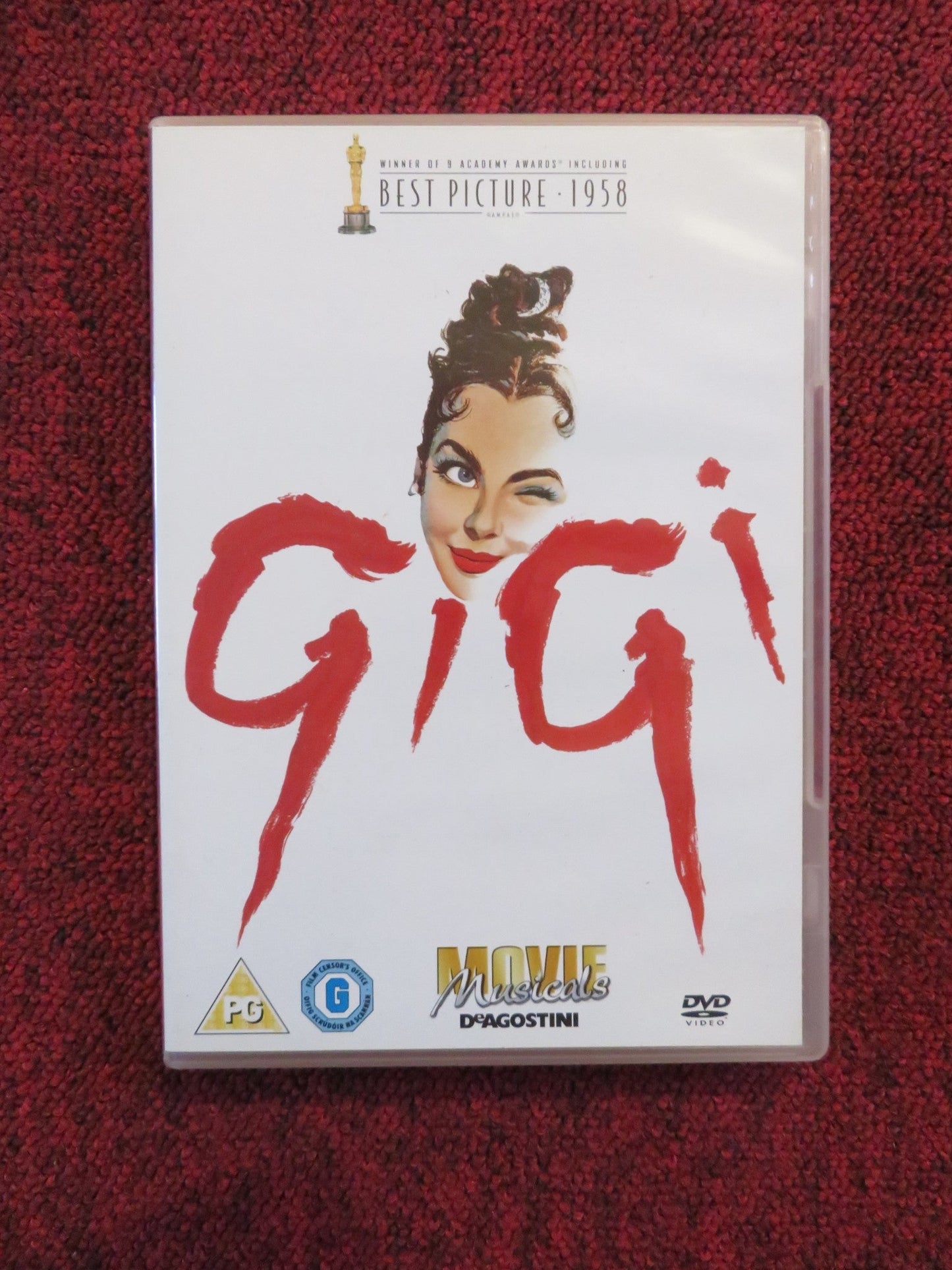 GIGI (DVD) LESLIE CARON MAURICE CHEVALIER 1958 REGION 2 Rendezvous Cinema Movie posters