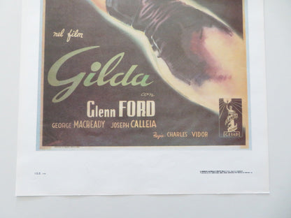 GILDA ITALIAN LOCANDINA POSTER RITA HAYWORTH GLENN FORD R2000s Movie posters
