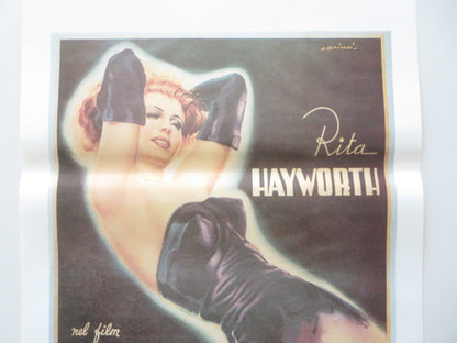 GILDA ITALIAN LOCANDINA POSTER RITA HAYWORTH GLENN FORD R2000s Movie posters
