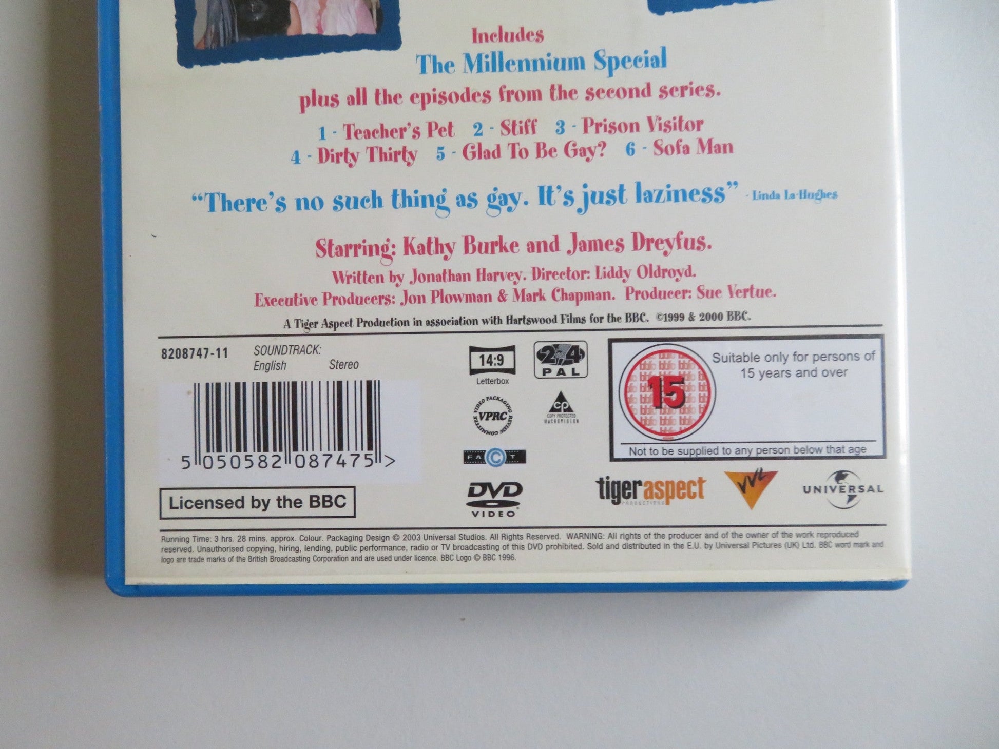 GIMMIE, GIMMIE, GIMMIE - THE COMPLETE SECOND SERIES (DVD) BURKE 2003 REGION 2, 4 Movie posters