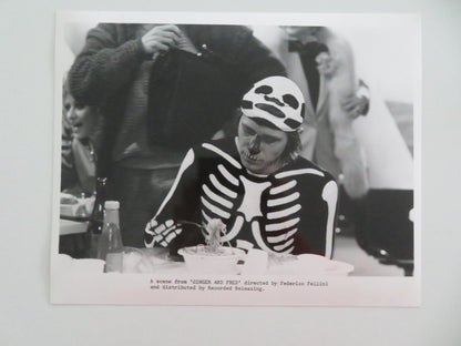 GINGER & FRED MOVIE STILL PHOTO LOT OF 9 MARCELLO MASTROIANNI G. MASINA 1986 - Rendezvous Cinema