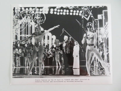 GINGER & FRED MOVIE STILL PHOTO LOT OF 9 MARCELLO MASTROIANNI G. MASINA 1986 - Rendezvous Cinema