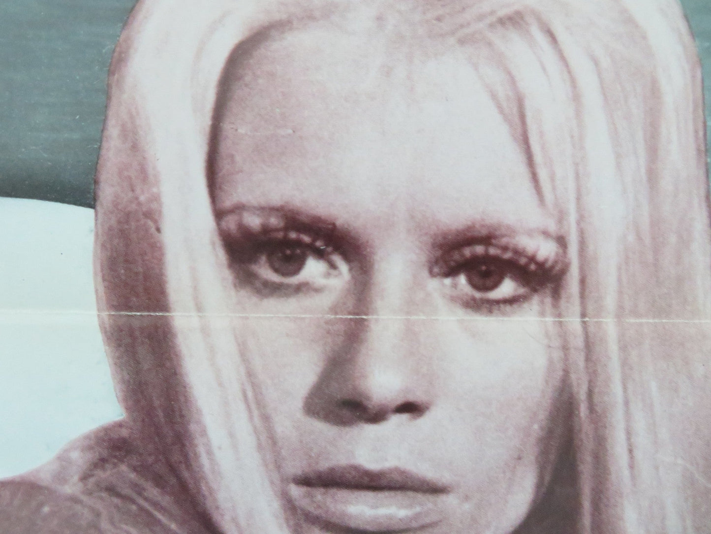 GINGER US TRI - FOLDED ONE SHEET ROLLED POSTER CHERI CAFFARO DUANE TUCKER 1971 Movie posters