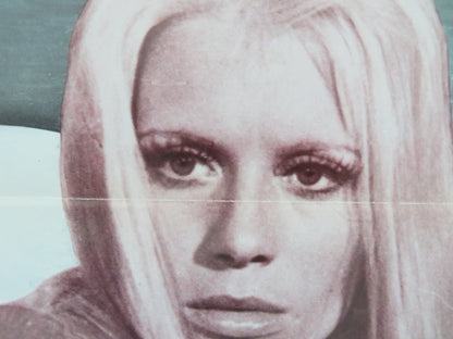 GINGER US TRI - FOLDED ONE SHEET ROLLED POSTER CHERI CAFFARO DUANE TUCKER 1971 Movie posters