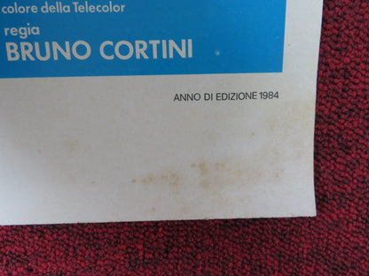 GIOCHI D'ESTATE ITALIAN LOCANDINA POSTER MASSIMO CIAVARRO NATASHA HOVEY 1984 Rendezvous Cinema Movie posters