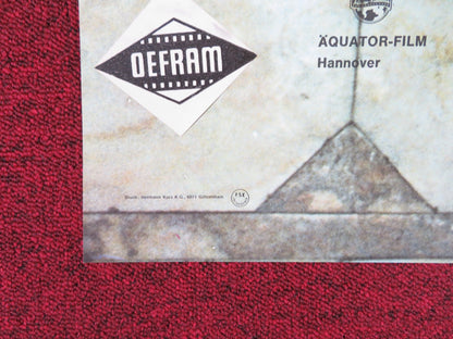 GISELLE GERMAN A1 POSTER FOLDED DANIEL VIGO NATHALIE VERNIER 1969 Rendezvous Cinema Movie posters