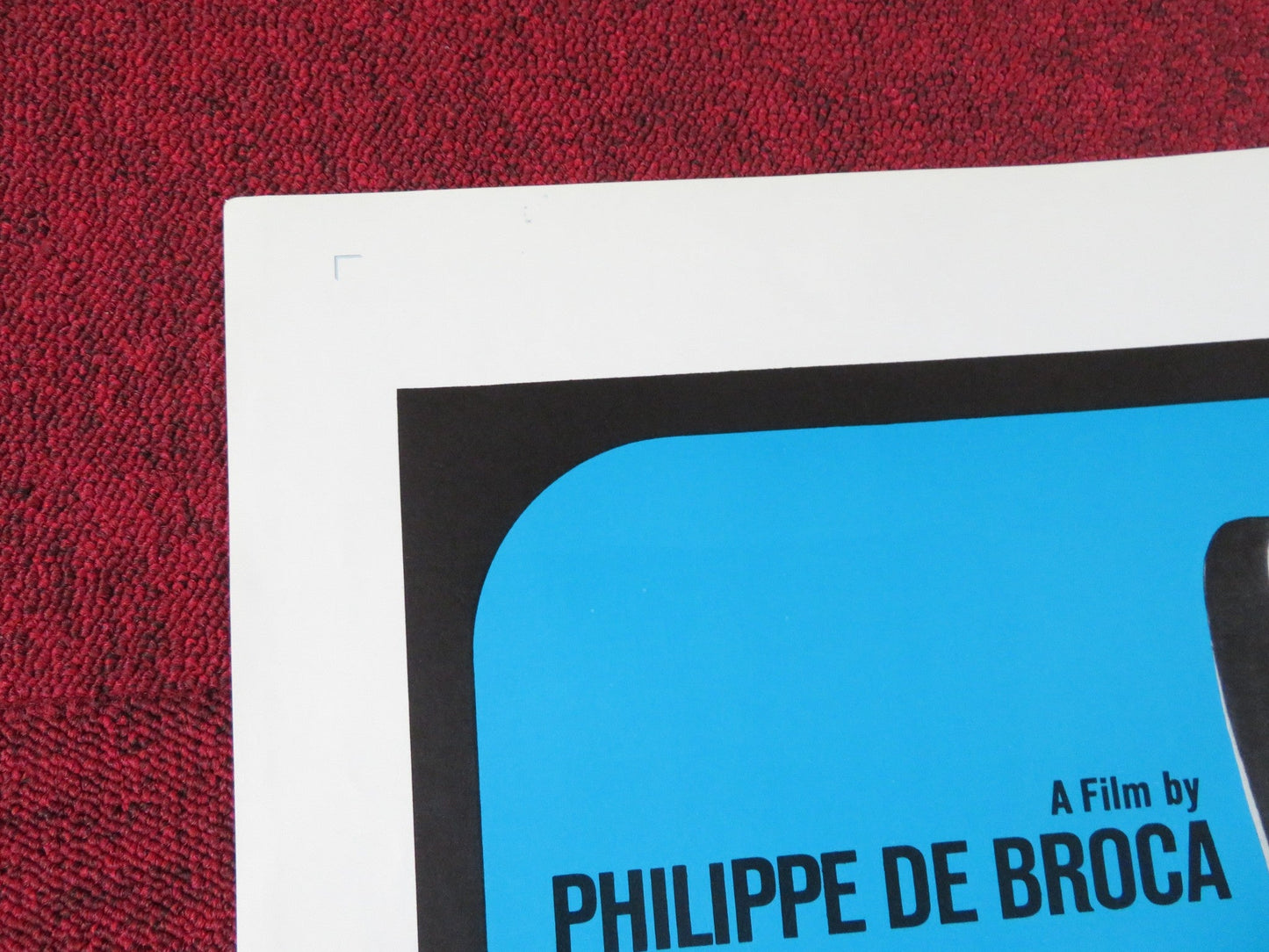 GIVE HER THE MOON FOLDED US ONE SHEET POSTER PHILIPPE NOIRET BERT CONVY 1970 Rendezvous Cinema Movie posters