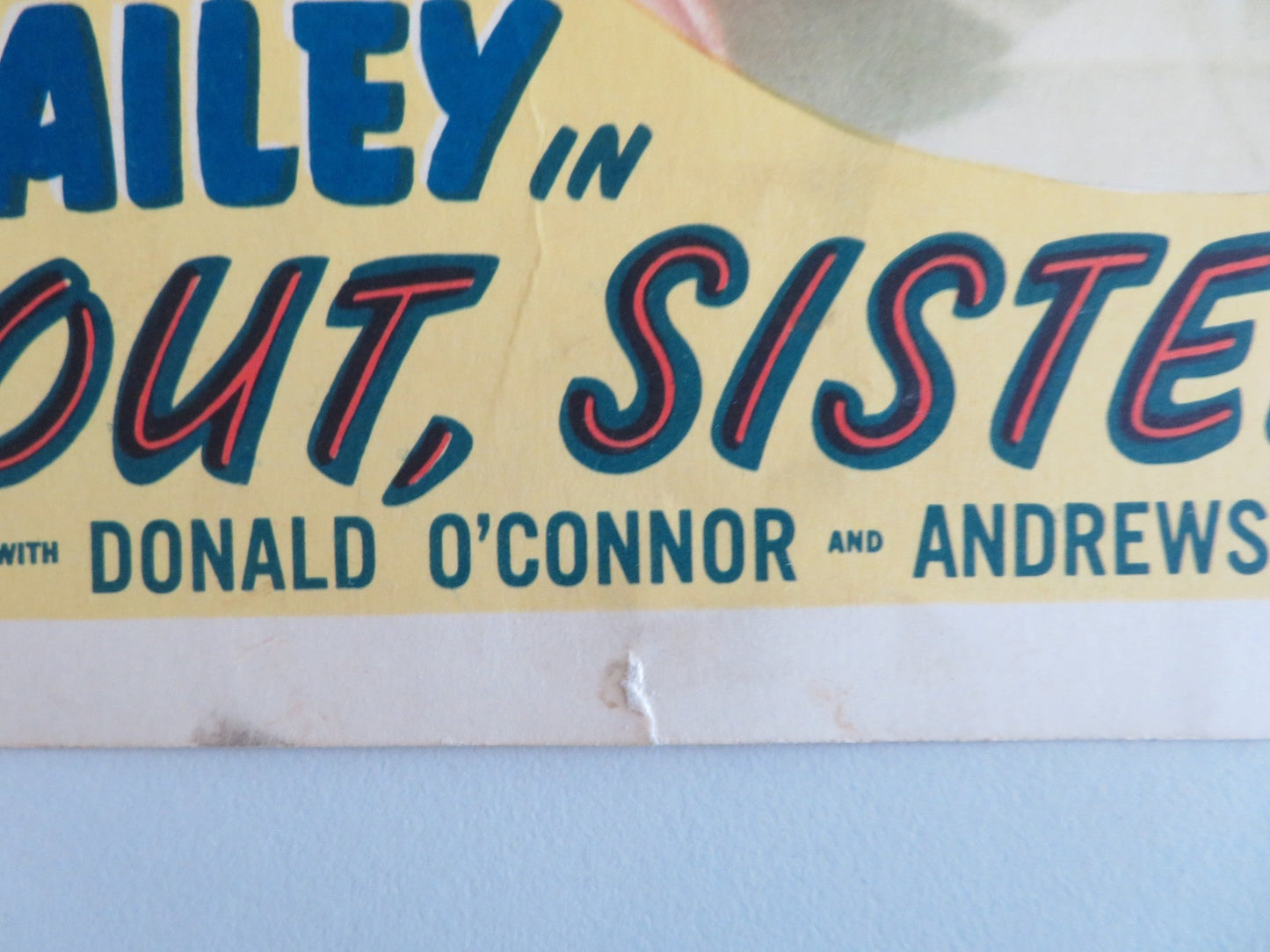 GIVE OUT, SISTERS - C LOBBY CARD DAN DAILEY DONALD O'CONNOR ANDREWS SISTERS 1942 Rendezvous Cinema Movie posters