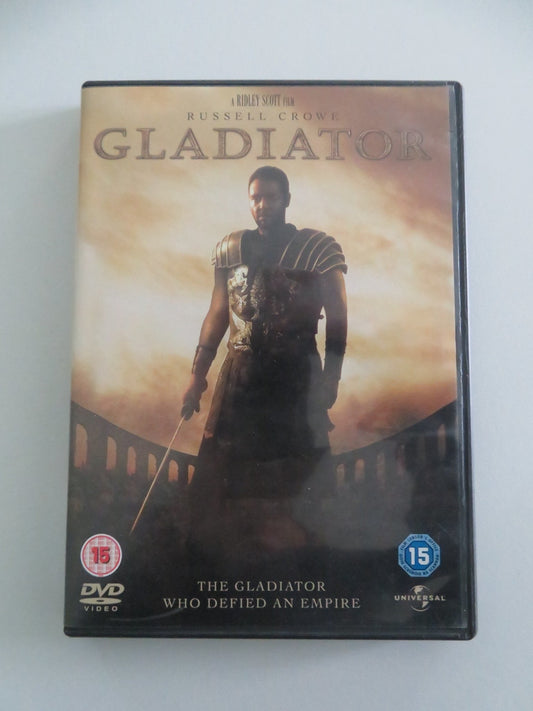 Gladiator - B (DVD) Russell Crowe Joaquin Phoenix 2000 Region 2 Movie posters