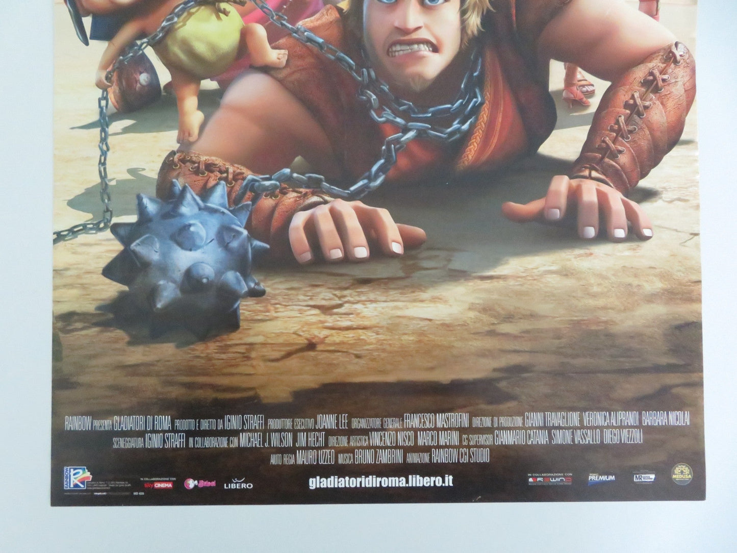 Gladiators of Rome Italian Locandina Poster Luca Argentero John Schwab 2012 Movie posters