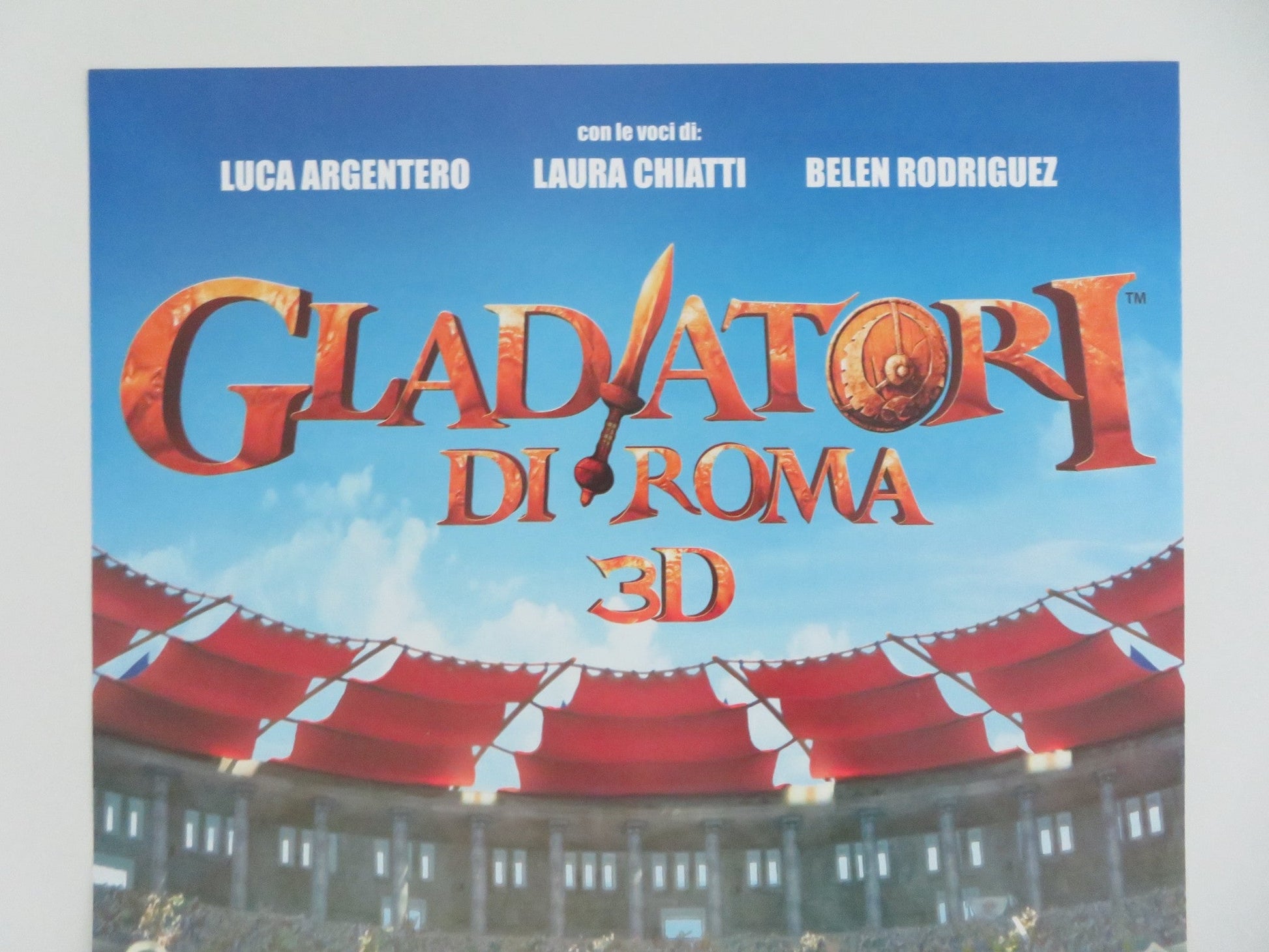 Gladiators of Rome Italian Locandina Poster Luca Argentero John Schwab 2012 Movie posters