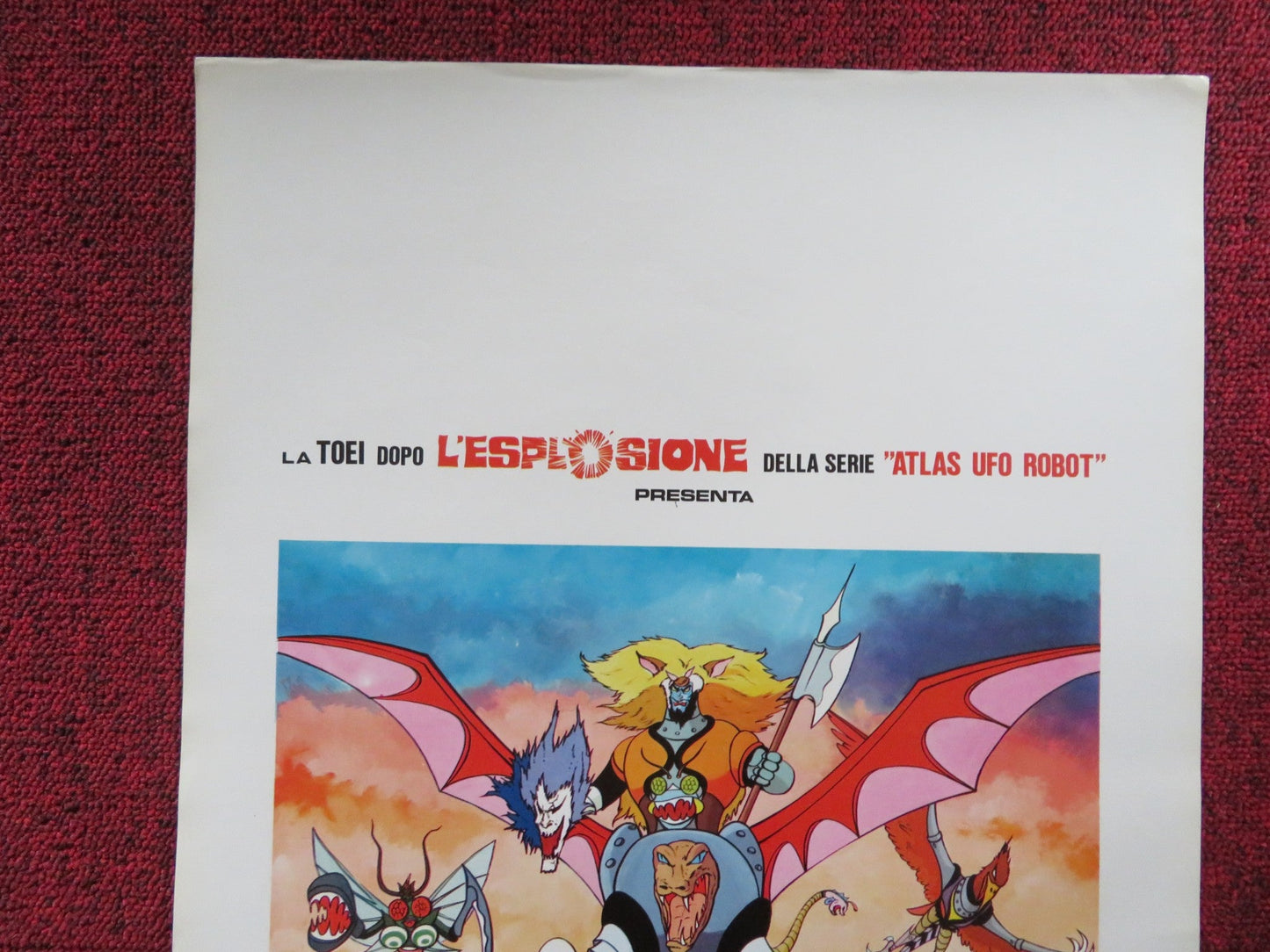 GLI UFO ROBOT CONTRO GLI INVASORI SPAZIALI ITALIAN LOCANDINA POSTER 1979 Rendezvous Cinema Movie posters