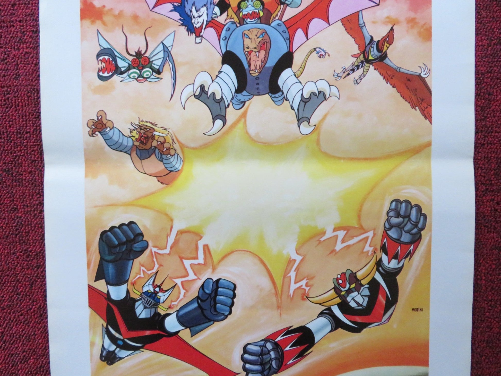 GLI UFO ROBOT CONTRO GLI INVASORI SPAZIALI ITALIAN LOCANDINA POSTER 1979 Rendezvous Cinema Movie posters