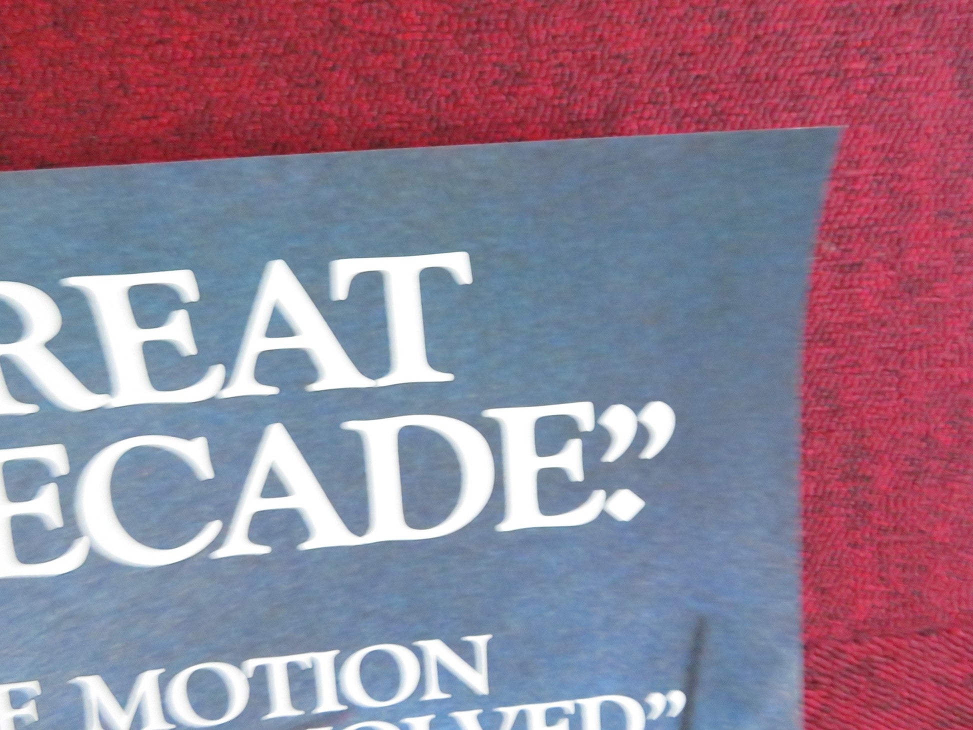 GLORY US ONE SHEET ROLLED POSTER MATTHEW BRODERICK DENZEL WASHINGTON 1989 Rendezvous Cinema Movie posters