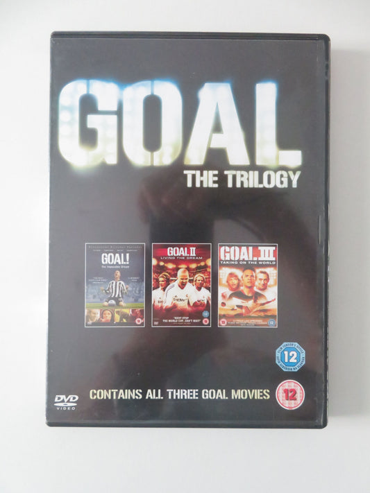 Goal the Trilogy -All 3 movies (DVD) Kuno Becker Alessandro Nivola 2005 Region 2 Movie posters