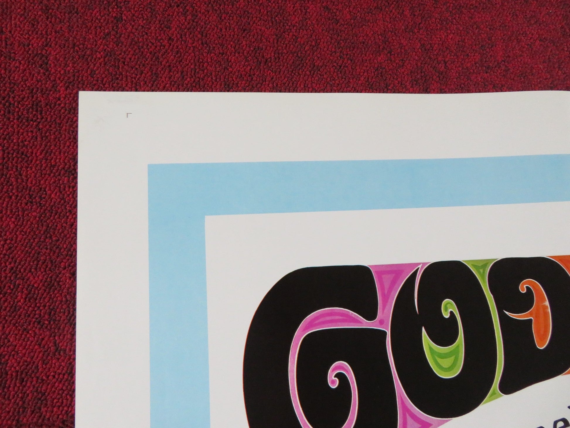 GODSPELL FOLDED US ONE SHEET POSTER VICTOR GARBER KATIE HANLEY 1973 Rendezvous Cinema Movie posters