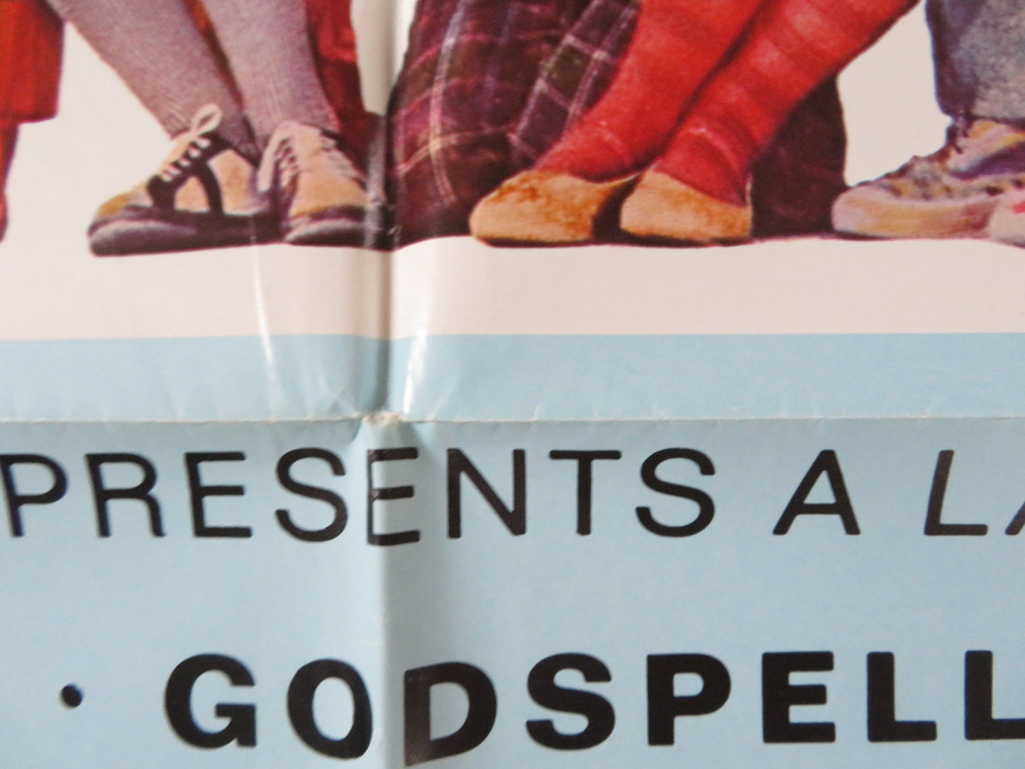 GODSPELL FOLDED US ONE SHEET POSTER VICTOR GARBER KATIE HANLEY 1973 Rendezvous Cinema Movie posters