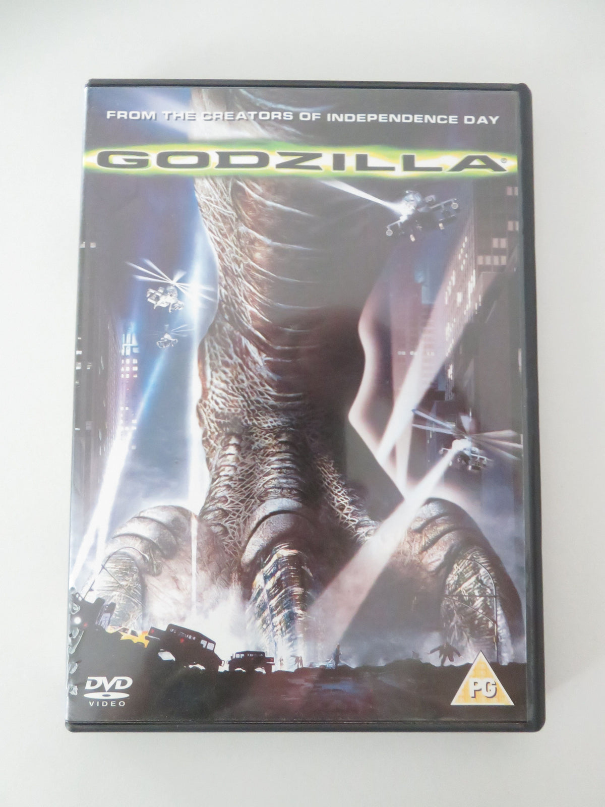 Godzilla (DVD) Matthew Broderick Jean Reno Maria Pitillo 1998 Region 2 Movie posters