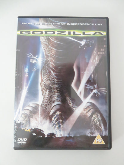 Godzilla (DVD) Matthew Broderick Jean Reno Maria Pitillo 1998 Region 2 Movie posters