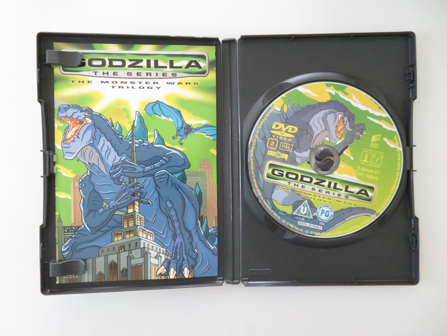 Godzilla: The Series the Monster Wars Trilogy (DVD) Ian Ziering 1998 Region 2 Movie posters